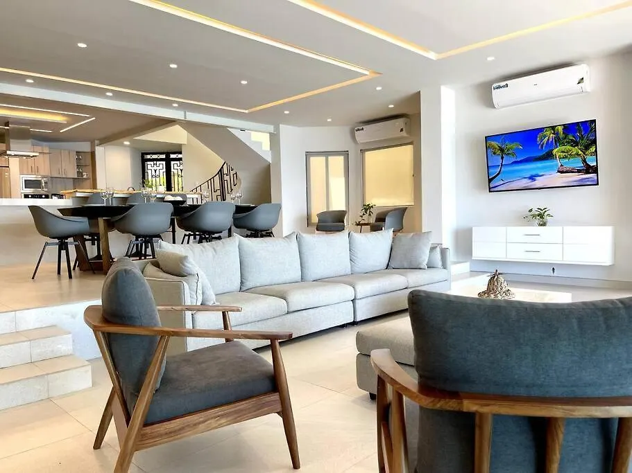 6Br Modern Oceanfront Villa With Infinity Pool By Solmar Rentals Cancun Mexico