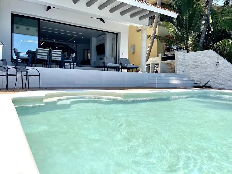 6Br Modern Oceanfront Villa With Infinity Pool By Solmar Rentals Cancun