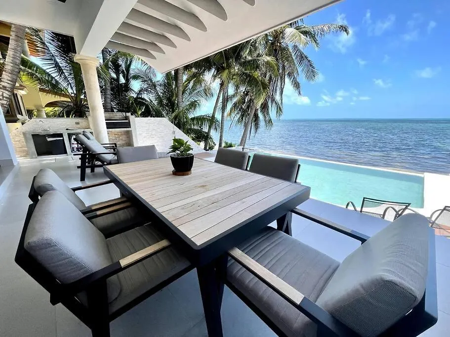 6Br Modern Oceanfront Villa With Infinity Pool By Solmar Rentals Cancun