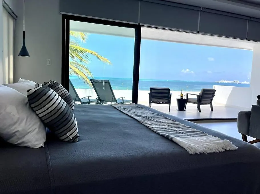 Holiday home 6Br Modern Oceanfront Villa With Infinity Pool By Solmar Rentals Cancun Mexico